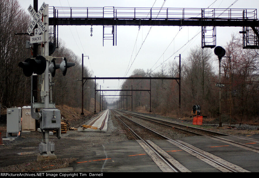 Third track addition for SEPTA